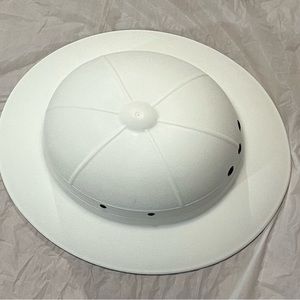 White Helmet work hard hat